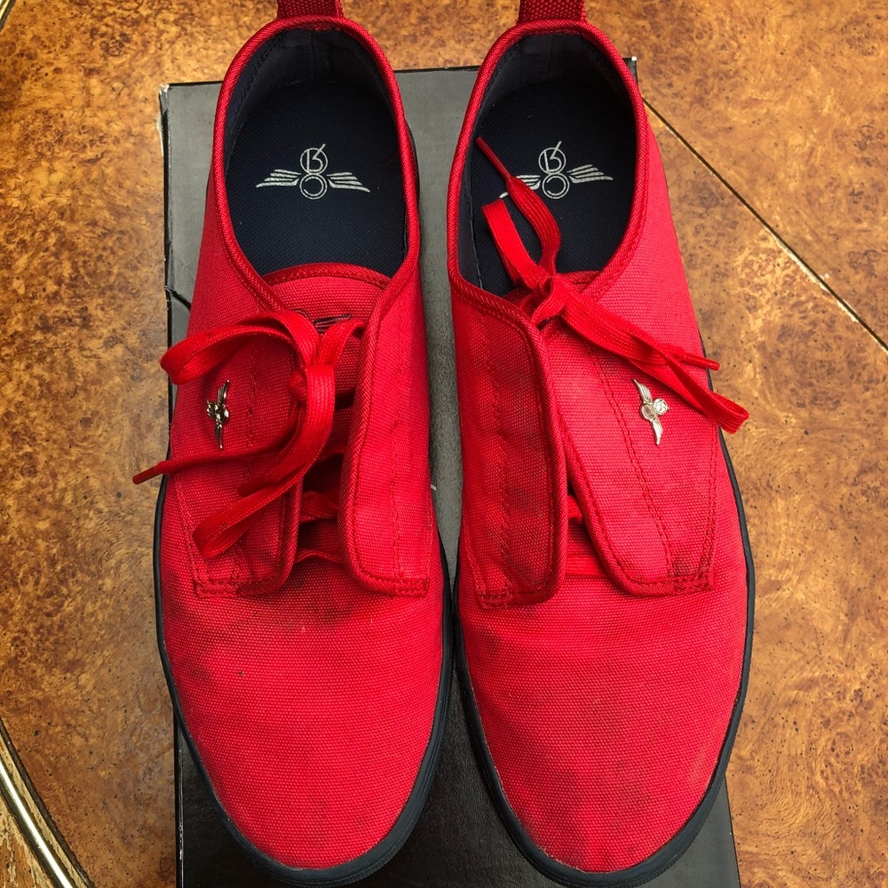 RED CREATIVE RECREATION SNEAKERS FOR MEN